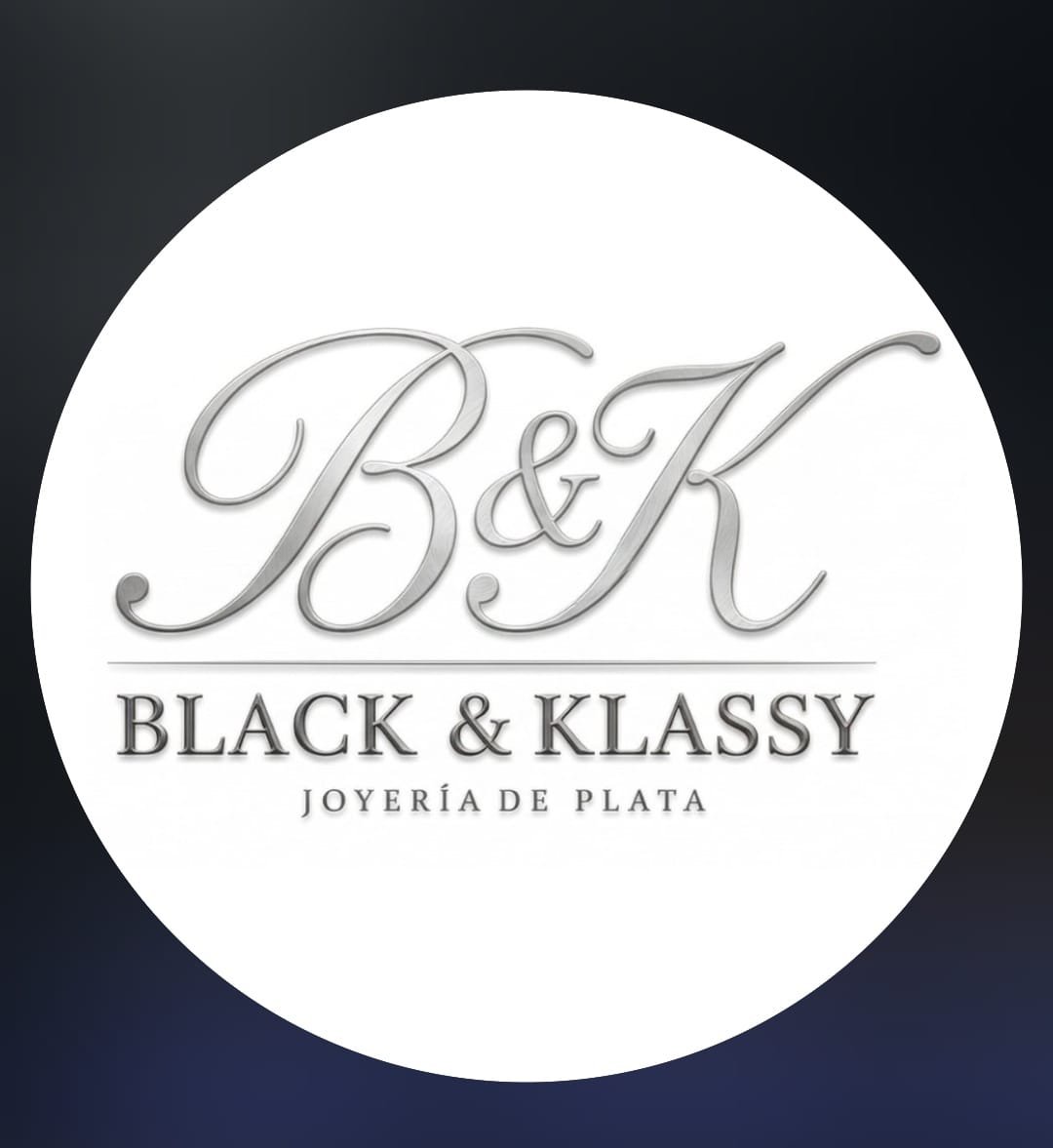 Logo Black Klassy joyería de plata 925